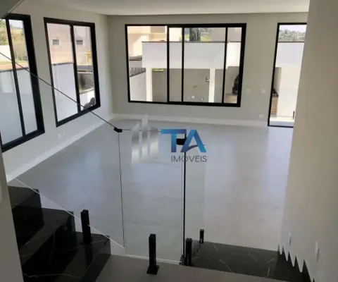 Casa de condomínio à venda, 342m²com 4 suítes, por r$ 3.100.000 - parque das quaresmeiras, alphaville campinas