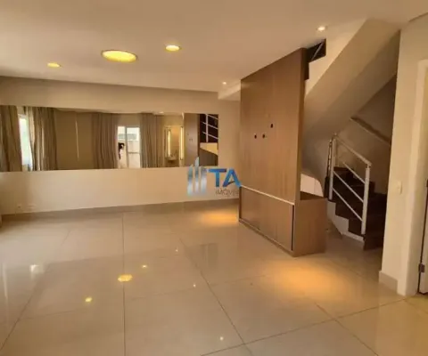 Cobertura duplex à venda 136m² com 3 suítes 2 vagas no mansões santo antônio em campinas.