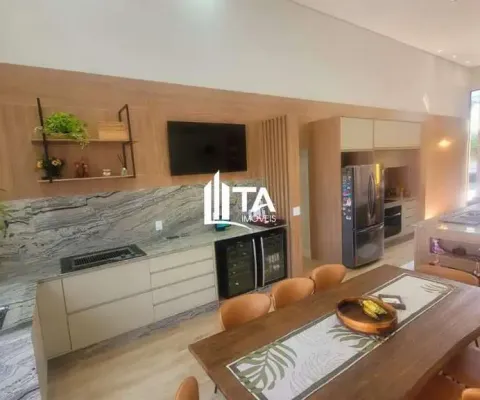 Casa em condomínio à venda 230m² com 4 suítes 5 vagas em campinas - swiss park.