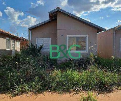 Casa com 2 dormitórios à venda, 43 m² por r$ 83.135,75 - residencial aimoré - araçatuba/sp