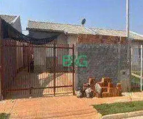 Casa com 2 dormitórios à venda, 45 m² por r$ 106.667,03 - sérgio roim - marília/sp