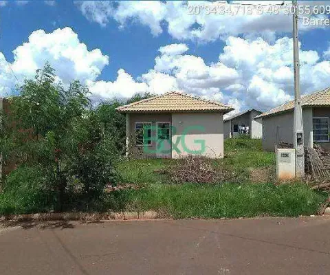 Casa à venda, 43 m² por r$ 84.892,14 - conjunto habitacional vida nova - barretos/sp