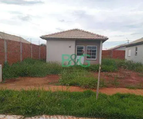 Casa à venda, 43 m² por r$ 143.629,66 - jardim anastácio - barretos/sp