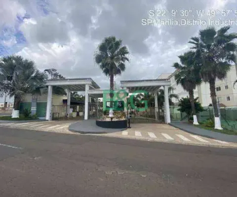 Apartamento à venda, 41 m² por r$ 132.912,34 - distrito industrial - marília/sp