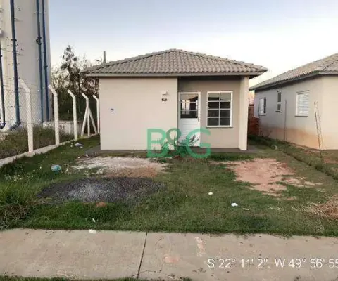 Casa com 2 dormitórios à venda, 43 m² por r$ 191.333 - vida nova palmital - marília/são paulo