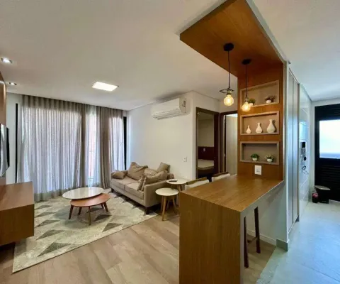 Apartamento para alugar em campinas, cambuí, com 1 quarto, com 51 m², edifício limoges