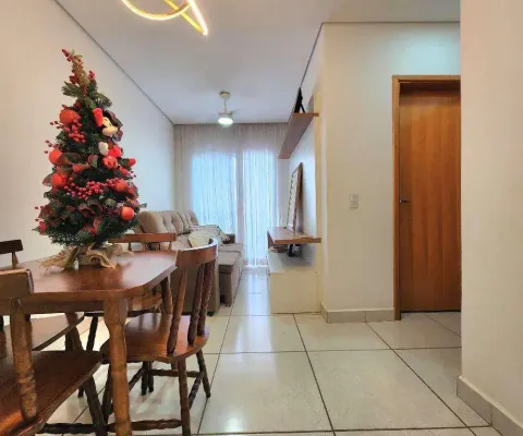 Apartamento à venda em americana, vila santa maria, com 2 quartos, com 57 m², residencial coralle