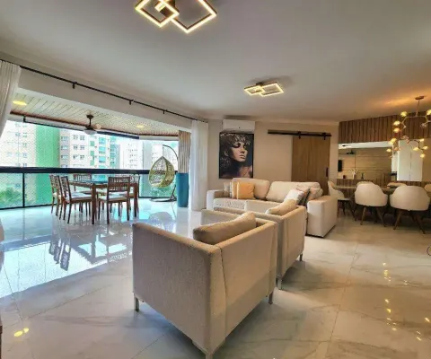 Apartamento à venda em bertioga, sao lourenço, com 5 quartos, com 175 m²