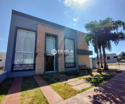Casa para alugar em americana, loteamento residencial jardim dos ipês amarelos, com 3 suítes