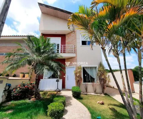Casa com 3 dormitórios à venda, 206 m² - residencial flores - sorocaba/sp