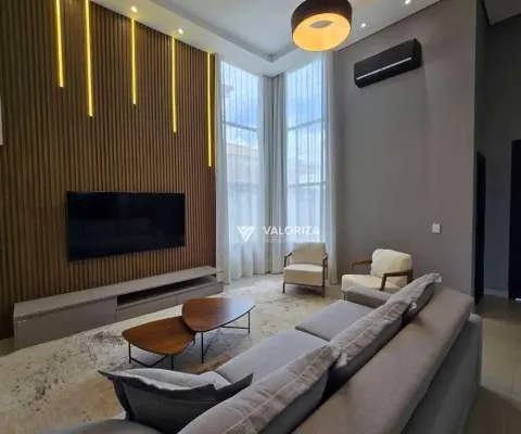 Casa com 3 dormitórios para alugar, 303 m² por r$ 16.990,00/mês - condomínio evidence residencial - araçoiaba da serra/sp