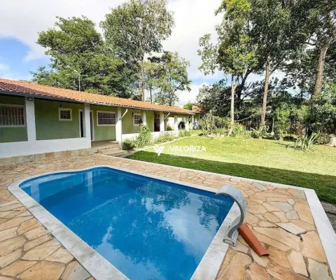 Chácara com 1 dormitório à venda, 1123 m² por r$ 850.000,00 - caguaçu - sorocaba/sp