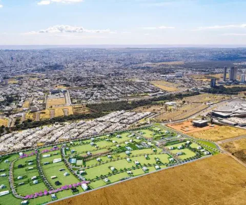 Lote disponível no condomínio tamboré, com 446,97m² em uberlândia