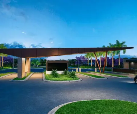 Terreno com à venda no condomínio tamboré com 397,31m² em uberlândia com lazer completo