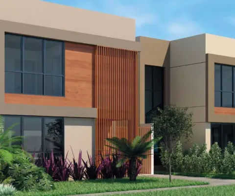 Casa duplex com 3 suítes, piscina, varanda gourmet em condomínio na zona sul