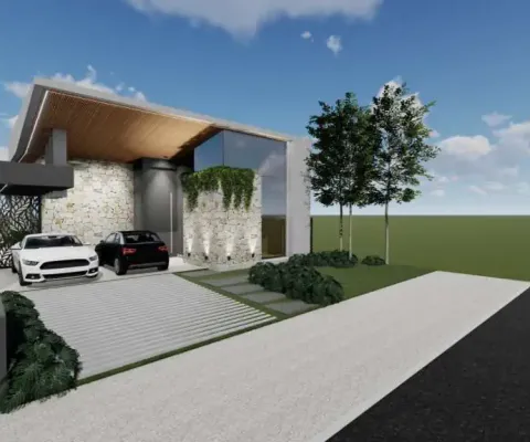 Casa nova com 3 suítes à venda no condomínio fechado terras altas, na zona sul de uberlândia.