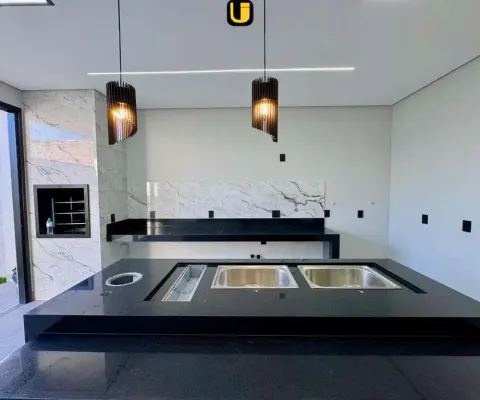 Casa à venda 3 suítes, 2 salas, 4 banheiros, 3 vagas, 250m² perto hospital municipal, bairro jardim botânico em uberlândia-mg