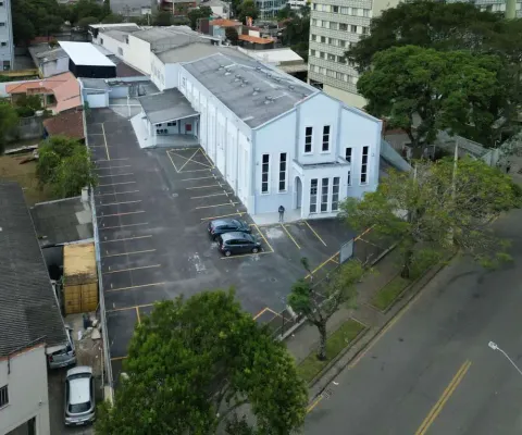 Terreno comercial no portão com área construída de 1.525,00m² e lote amplo zr4 com 2.144,40m²
