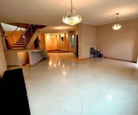 Sobrado com 4 dormitórios à venda, 480 m² por r$ 1.550.000,00 - vila rosália - guarulhos/sp