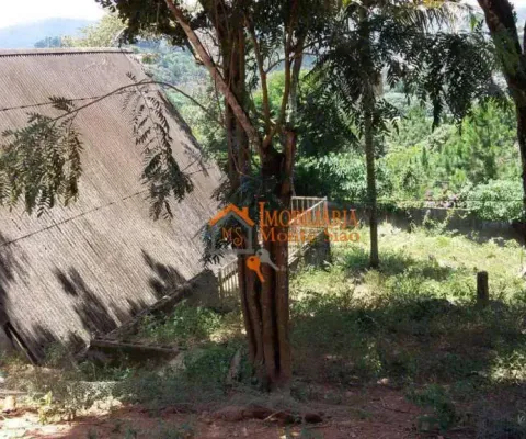 Terreno à venda, 1600 m² por r$ 260.000,00 - cacéia - mairiporã/sp