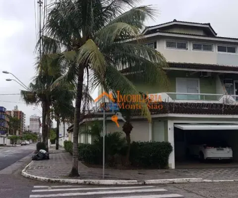 Sobrado com 4 dormitórios à venda, 280 m² por r$ 1.100.000,00 - vila guilhermina - praia grande/sp