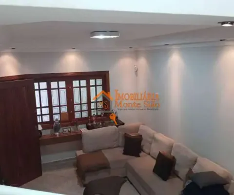 Sobrado com 3 dormitórios à venda, 132 m² por r$ 1.330.000,00 - jardim santa mena - guarulhos/sp