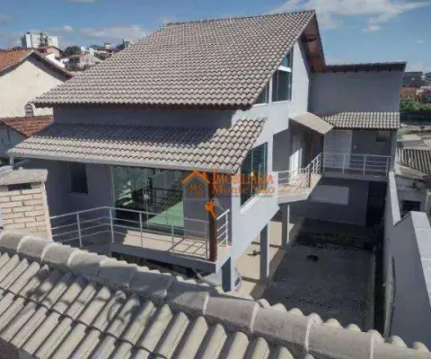 Sobrado com 4 dormitórios à venda, 309 m² por r$ 1.500.000,00 - centro - arujá/sp