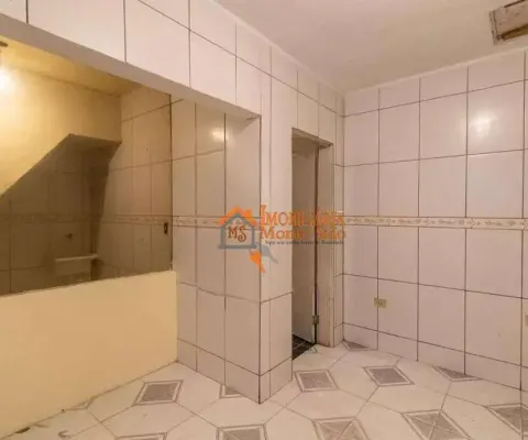 Casa com 1 dormitório para alugar, 50 m² por r$ 1.178,00/mês - jardim pinhal - guarulhos/sp