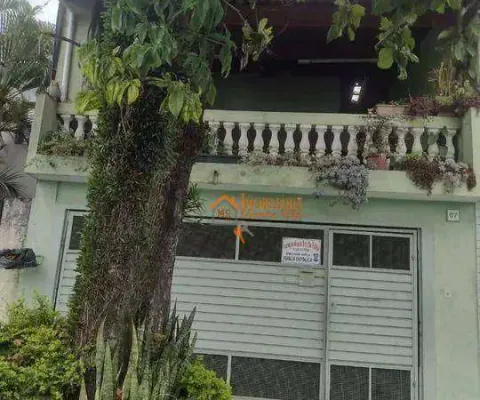 Sobrado com 3 dormitórios à venda, 192 m² por r$ 335.000,00 - jardim santa bárbara - guarulhos/sp