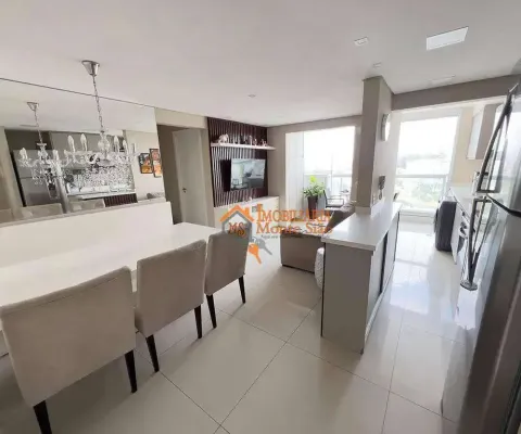 Apartamento com 2 dormitórios à venda, 63 m² por r$ 569.000,00 - vila endres - guarulhos/sp