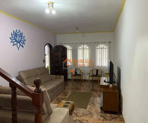 Casa com 3 dormitórios, 306 m² - venda por r$ 1.385.000,00 ou aluguel por r$ 10.203,00/mês - parque renato maia - guarulhos/sp