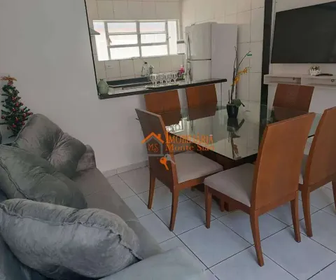 Casa com 3 dormitórios à venda, 96 m² por r$ 670.000,00 - aviação - praia grande/sp
