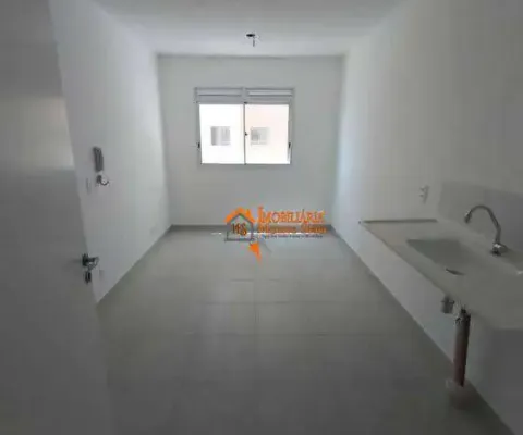 Apartamento com 2 dormitórios para alugar, 32 m² por r$ 1.799,00/mês - parque novo mundo - são paulo/sp