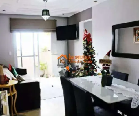 Apartamento com 2 dormitórios à venda, 56 m² por r$ 395.000 - vila rosaria - são paulo/sp