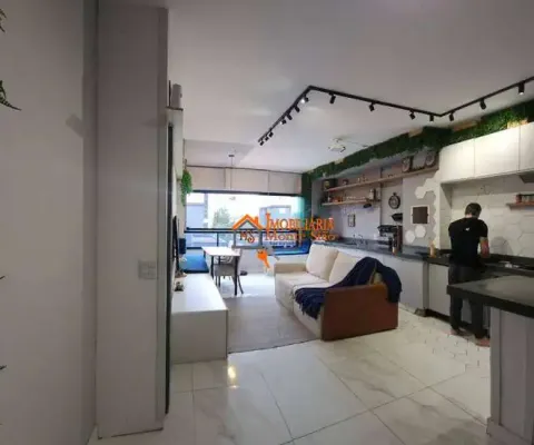 Apartamento garden com 2 dormitórios à venda, 72 m² por r$ 690.000,00 - vila augusta - guarulhos/sp