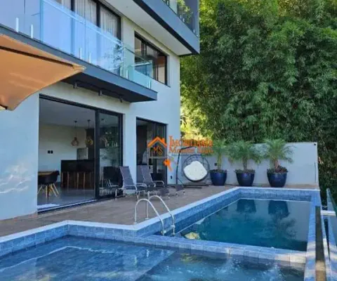 Casa com 4 dormitórios à venda, 570 m² por r$ 6.000.000,00 - condomínio vale das águas - bragança paulista/sp