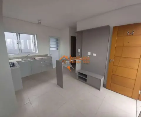 Apartamento com 2 dormitórios à venda, 40 m² por r$ 330.000,00 - carandiru - são paulo/sp