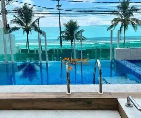 Apartamento com 2 dormitórios à venda, 70 m² por r$ 426.000,00 - vila atlântica - mongaguá/sp