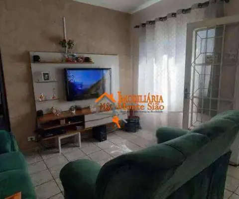 Casa com 2 dormitórios à venda, 120 m² por r$ 220.000,00 - vila barros - guarulhos/sp