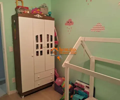 Apartamento com 2 dormitórios à venda, 58 m² por r$ 660.000,00 - jardim flor da montanha - guarulhos/sp