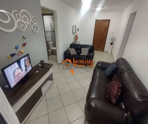 Apartamento com 60m² com 1 quarto, suíte, mobiliado, por r$ 270.000 - ocian - praia grande/sp