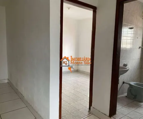 Kitnet com 2 dormitórios para alugar por r$ 1.616,00/mês - vila das palmeiras - guarulhos/sp