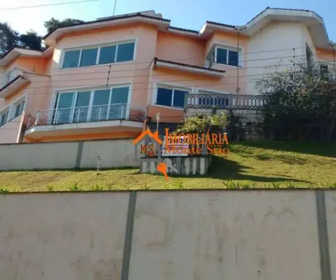 Casa com 5 dormitórios à venda, 570 m² por r$ 2.950.000,00 - caputera - arujá/sp