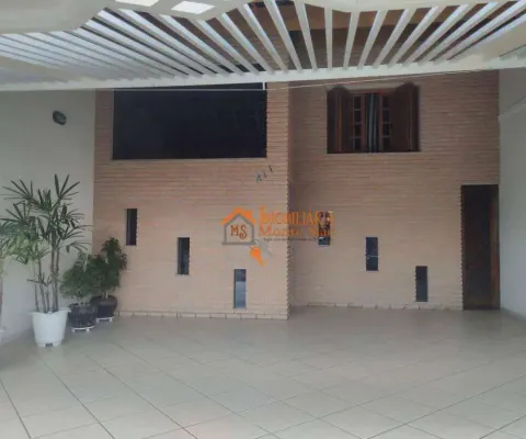Casa com 3 dormitórios à venda, 170 m² por r$ 710.000,00 - jardim pinhal - guarulhos/sp