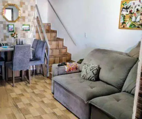 Sobrado com 4 quartos à venda por r$ 370.000 - jardim alvorada (vicente de carvalho) - guarujá/sp