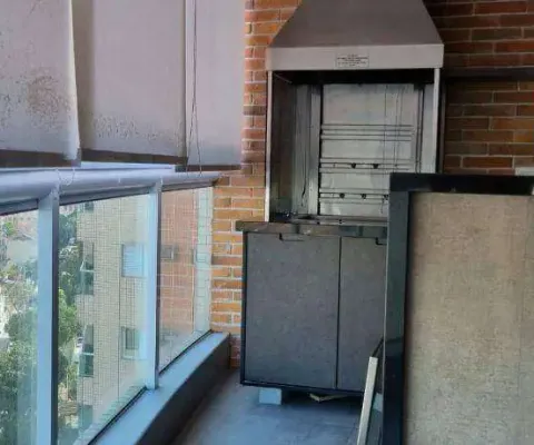 Apartamento com 2 dormitórios, 124 m² - venda por r$ 1.850.000,00 ou aluguel por r$ 8.530,00 - boqueirão - santos/sp