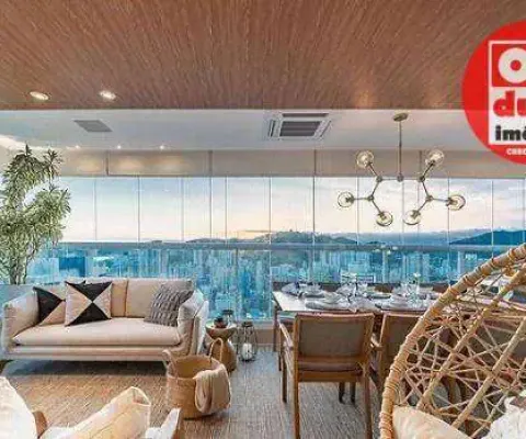 Apartamento com 2 dormitórios à venda, 134 m² por r$ 2.950.000,00 - gonzaga - santos/sp