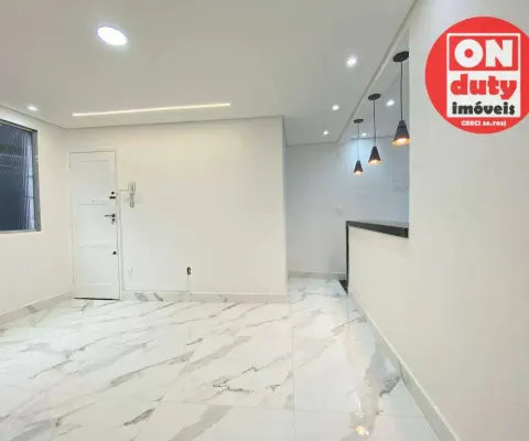 Apartamento com 2 quartos à venda, 75 m² por r$ 475.000 - estuário - santos/sp