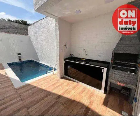 Casa para alugar, 115 m² por r$ 10.000,00/mês - embaré - santos/sp