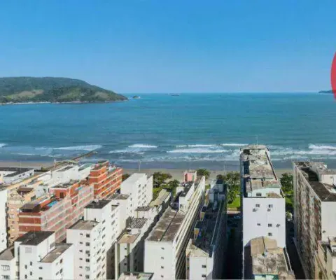 Apartamento  à venda, 158 m² por r$ 3.950.000 - embaré - santos/sp